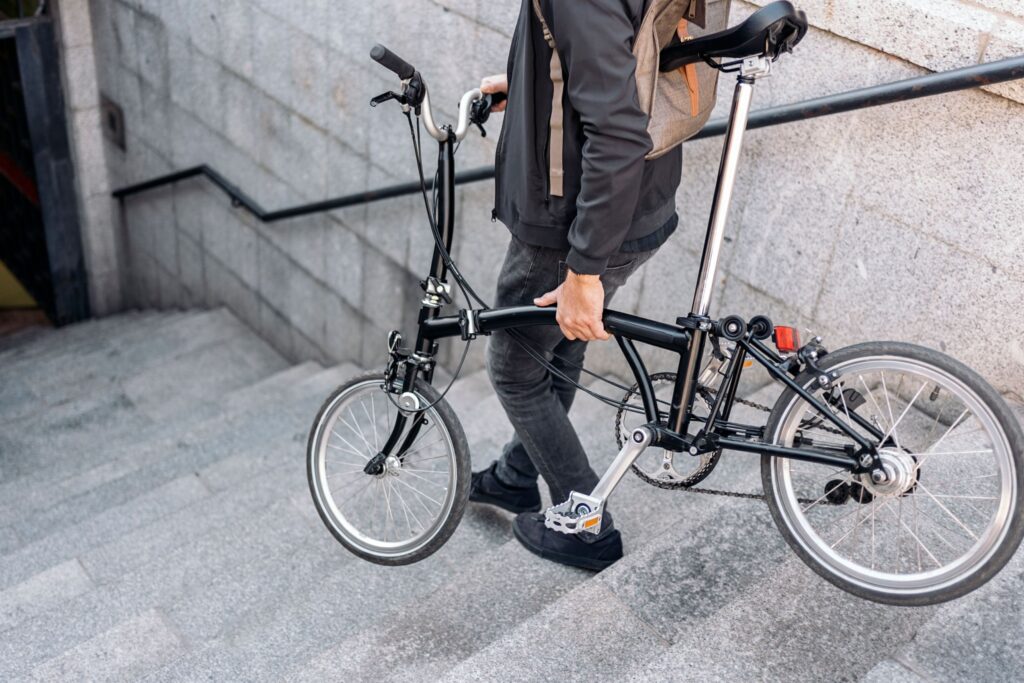 Brompton A Line folding bike – compact city commuter