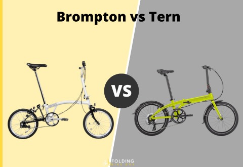 Brompton vs Tern