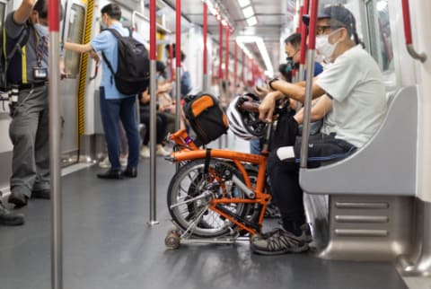 Can You Take A Folding Bike On The Tube