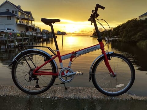 Dyan 24 Inch Folding Bike 10 Speed