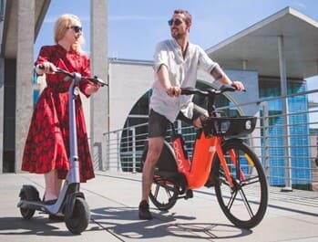 Folding Bike or Electric Scooter