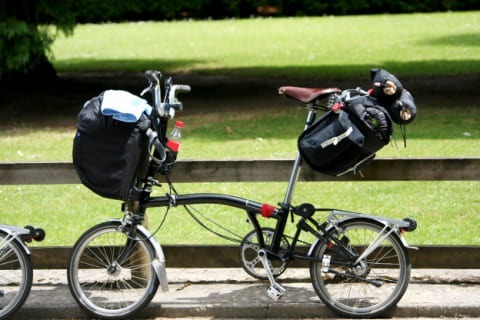 Folding Bikes Can Carry Luggage