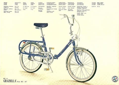Graziella folding bike 20-inch 1978