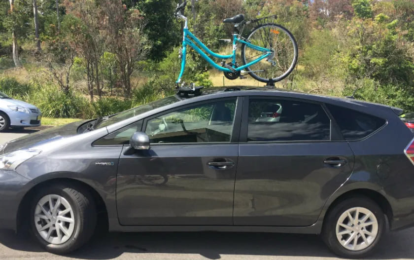 How We Tested Toyota Prius Bike Racks