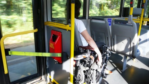 Rules for Folding Bikes Onboard Buses