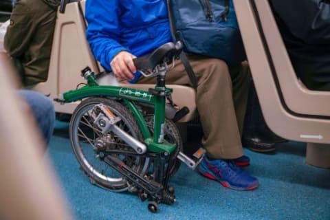 Traveling on Public Transport With a Folding Bike