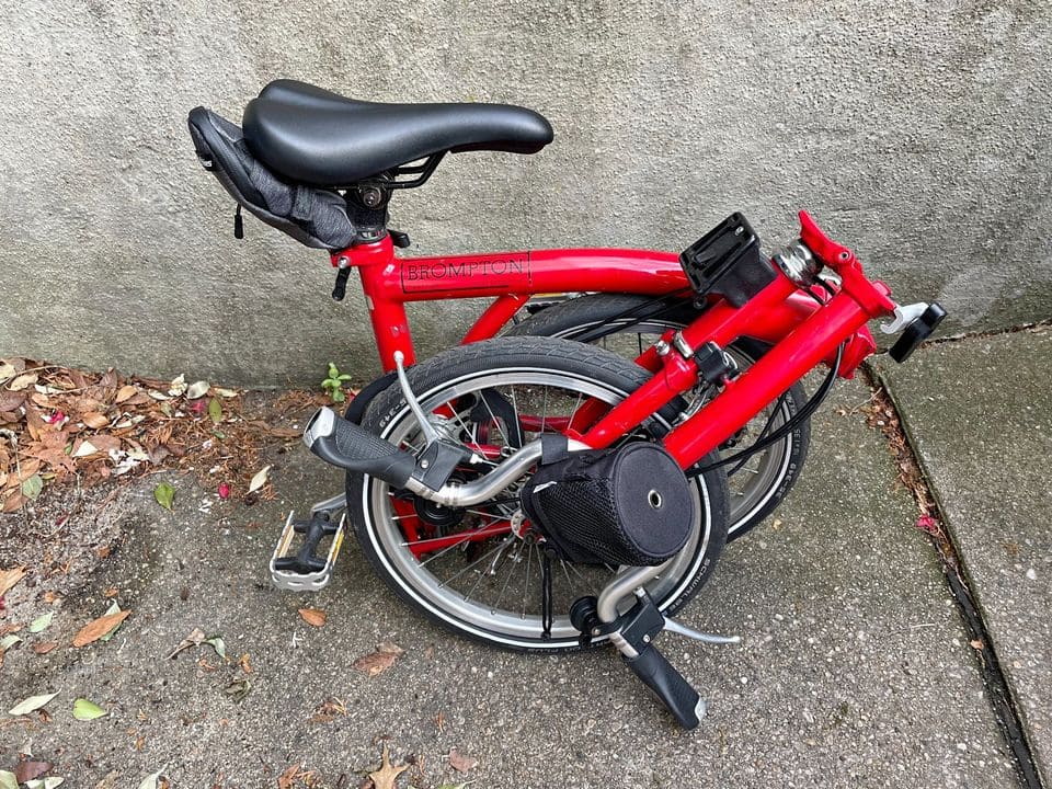 Used Brompton Folding Bicycle For Sale