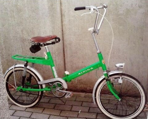 Vintage German Folding Bike